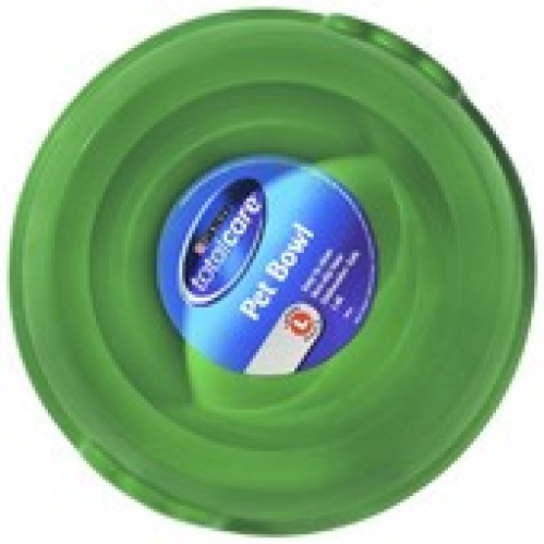 Total Care Large Plastic Dog Bowl
