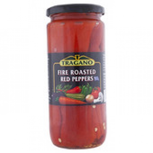 Tragano Greek Roasted Red Peppers 480g