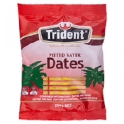 Trident Dried Pitted Dates 250g