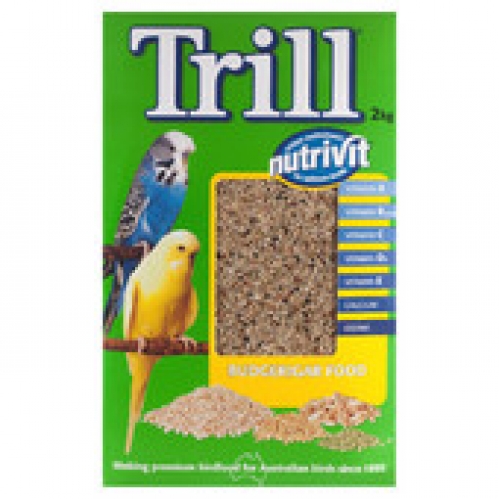 Trill Budgie Bird Seed 2kg