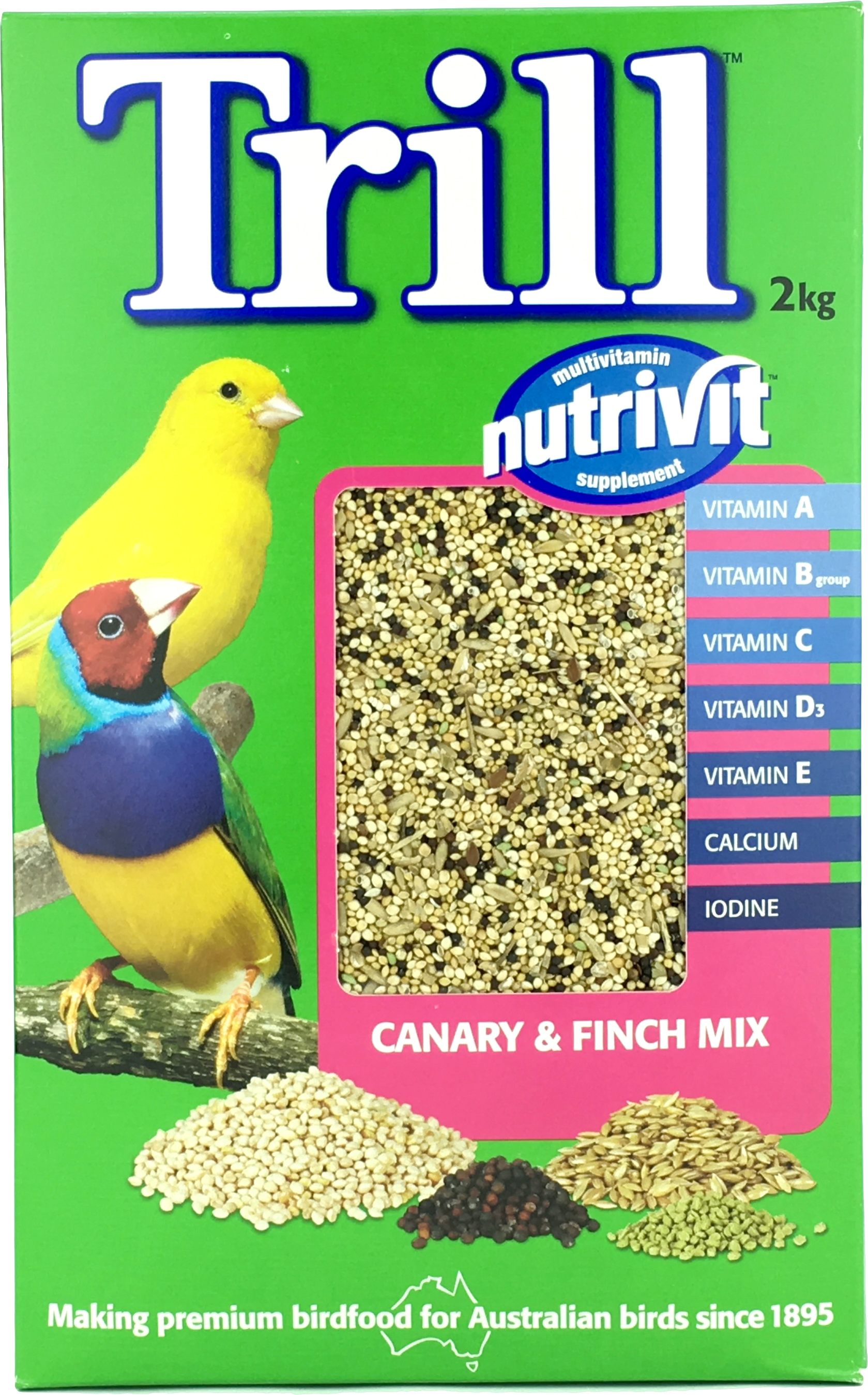 Trill Canary Bird Seed 2kg