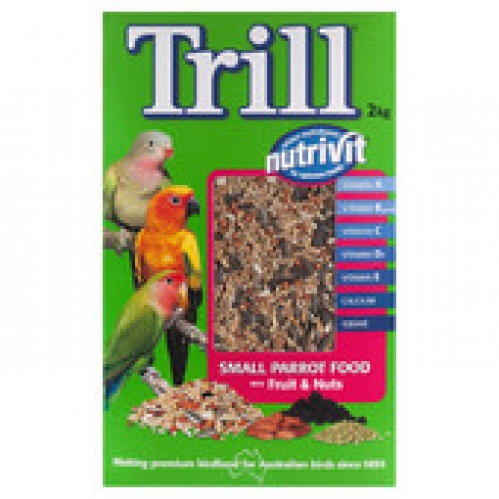 Trill Parrot Fruit n Nut Small Bird Seed 2kg