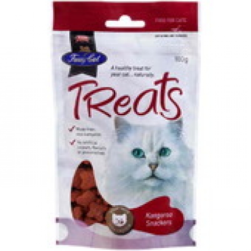 V.I.P. Kangaroo Snackers Cat Treats 100g