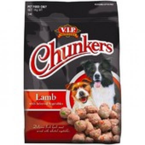 V.I.P. Lamb Dog Chunkers 1kg