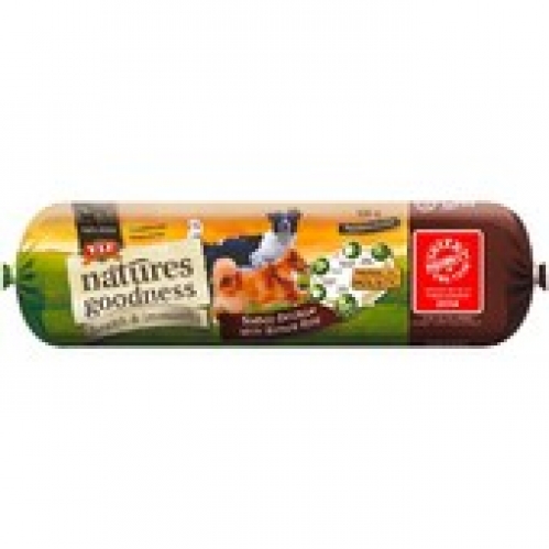 V.I.P. Natures Goodness Chicken with Duck & Vegetables Dog Roll 900g