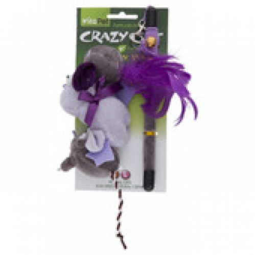 Vitapet 3 in 1 Toy Wand Cat Toy 1 pack