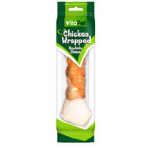 Vitapet Chicken Wrapped Rawhide Dog Chews 1 pack