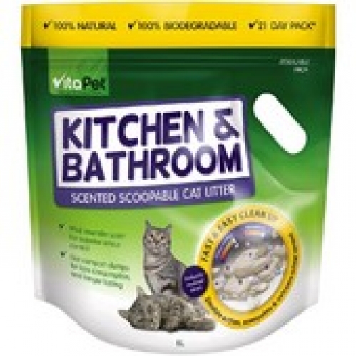 Vitapet Kitchen & Bathroom Cat Litter 6L