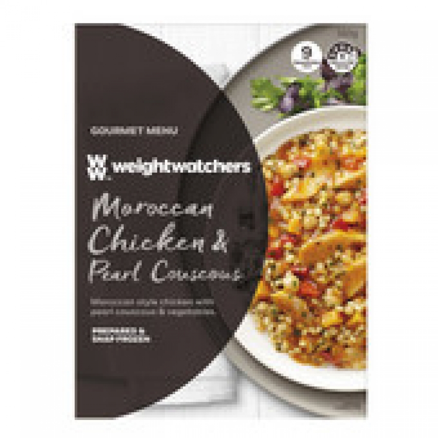 Weight Watchers Gourmet Menu Moroccan Chicken & Pearl Couscous Frozen Meal 350g