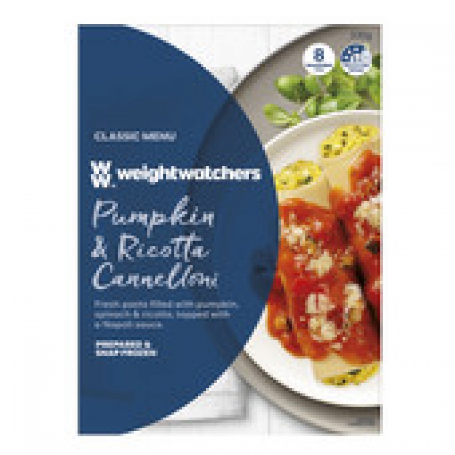 Weight Watchers Pumpkin & Ricotta Cannelloni Frozen Meal 330g