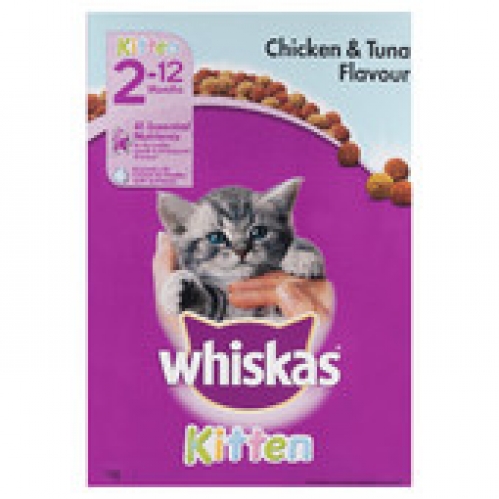 Whiskas Chicken & Tuna Dry Kitten Food 1kg